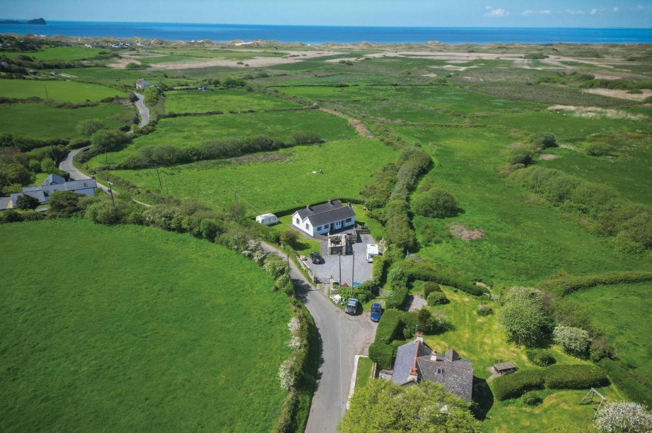 Dollars Cottage - 4 Bedroom Cottage - Llangennith Extérieur photo